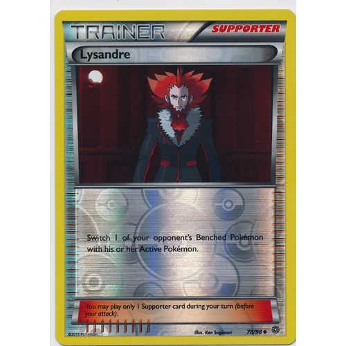 Pokemon Ancient Origins #78/98 Lysandre Rev Holo