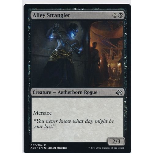 Magic the Gathering MTG Aether Revolt 52/184 Alley Strangler