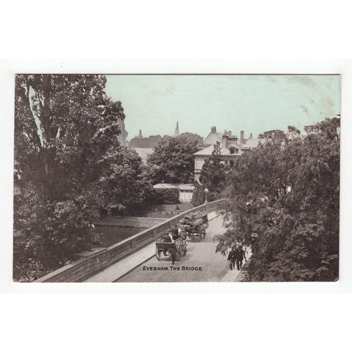 The Bridge Evesham Postcard Worcestershire Dainty Series