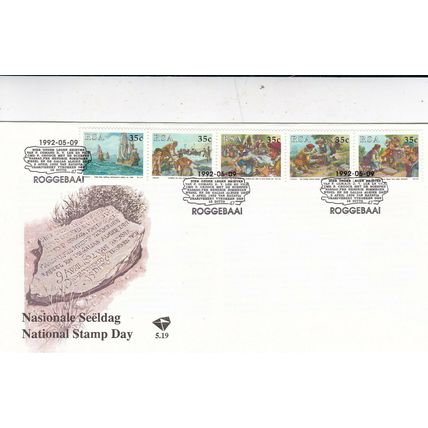 South Africa 1992 National Stamp Day FDC Roggebaai special cancel Unaddressed