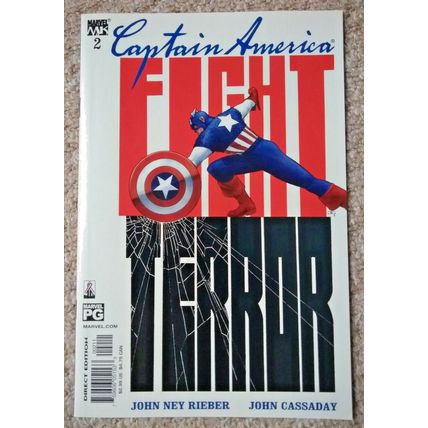 CAPTAIN AMERICA # 2 (2002) MARVEL COMICS (NM Condition)