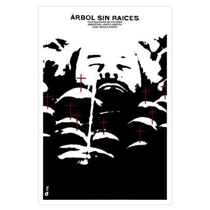 Decor Wall Design movie Poster for film"TREE without ROOTS" art.Cerebral.