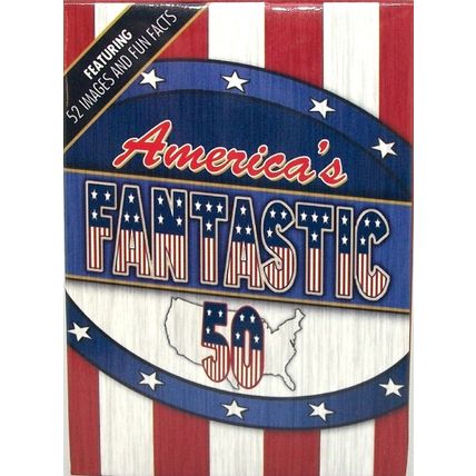 America's Fantastic 50 Souvenir Playing Cards