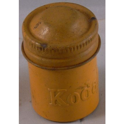Yellow Kodak 35mm Film Tin