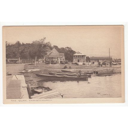 The Quay Christchurch Postcard Dorset