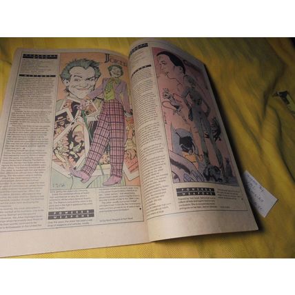 DETECTIVE COMICS ANNUAL # 2 * Autographed by Val Semeiks * DC Comics * 1989!! 20