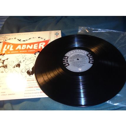 1956 LI'L ABNER Broadway Musical Original LP Record!! Tina Louise! $22.00 Shippe
