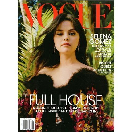 VOGUE MAGAZINE APRIL 2021 SELENA GOMEZ TALKS POLITICS,FAITH, & Making Music