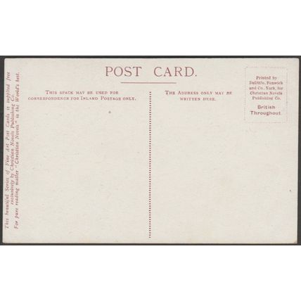 Colchester Abbey, Essex, c.1905-10 - Christian Novels Postcard