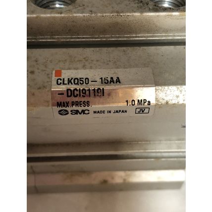 NEW SMC CLKQ50-15AA-DCI9119I PNEUMATIC CYLINDER CLAMP,DK
