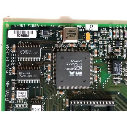 RAYLAN 50-0230-001 REV.S FIBER ETHERNET CARD,HJ
