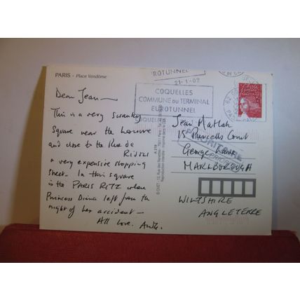 CHATEAU FRONTENAC, QUEBEC, CANADA used postcard 1998 postmark =