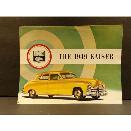 The 1949 Kaiser Sales Brochure