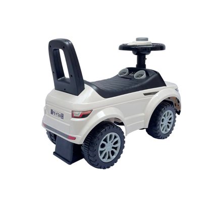 Ricco 3-in-1 Ride On Car Foot To Floor Slider Toddler w/ Horn Steering White