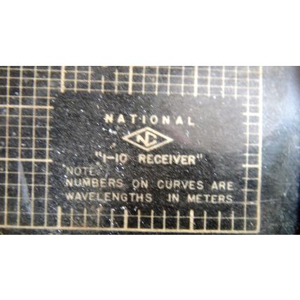 HRO 1-10 National Very RARE 1930’s Communications Receiver