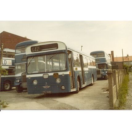 Colour Photo of Lancaster City Council Transport - CTJ 102E ex. Morecambe & Hey
