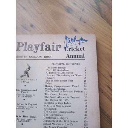 Playfair Cricket Annual 1956 - Ninth year of publication - FREE P&P