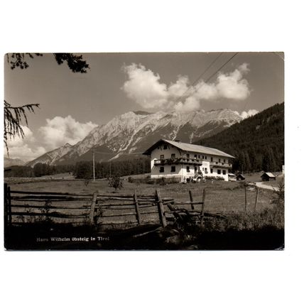 Hans Wilhelm Obsteig in Tirol - Postally Used - 1965 Postmark - K.Somweber