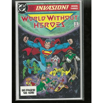 Invasion! Book Three: World Without Heroes, #3, DC Comic