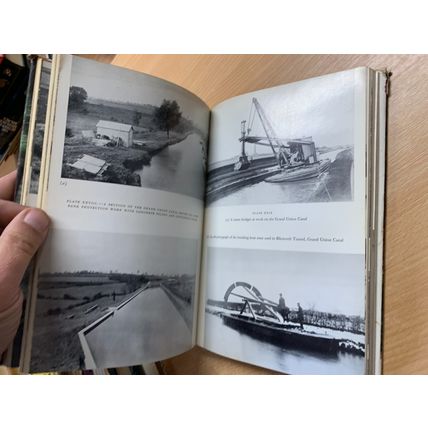 1970 "THE INLAND WATERWAYS OF ENGLAND" L T C ROLT HB BOOK & FOLD OUT MAP (P4)