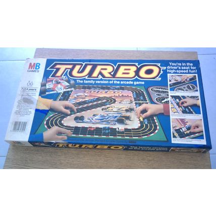 TURBO: The Family Version of the Arcade Game (MB Games) 1983 - VINTAGE