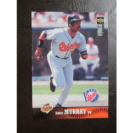 Two (2) Eddie Murray Baseball Cards - See Pictures and Description Below