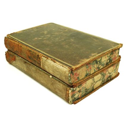Poems Of Ossian Antique 1803 Georgian Leather Book Set - Macpherson