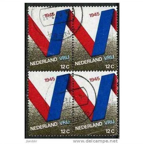 1970 NVPH 970 - fine used (o) - block of 4