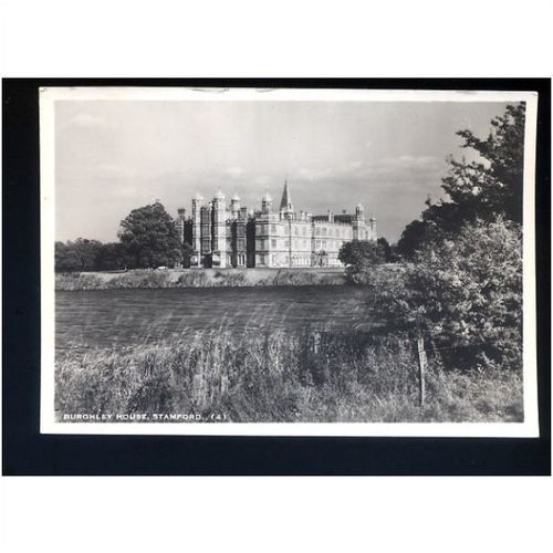Lincolnshire STAMFORD Burghley House Postcard (4)