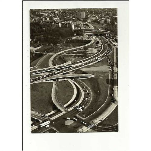 Germany BERLIN Federal Autobahn Postcard by Landesbildstelle