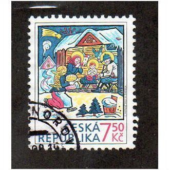 CZR 2007 7.50kc 'CHRISTMAS' FINE USED (EBID30-794)