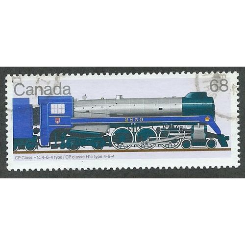 CAN 1986 68c 'RAILWAY LOCOMOTIVES-CP CLASS (4TH SERIES)' FINE USED (EBID41-533)