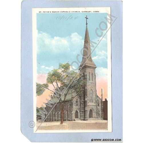 CT Danbury St Peters Roman Catholic Church Street Scene ct_box1~517