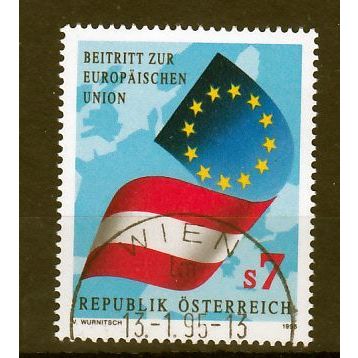 Oostenrijk mi 2146 Europa gestempeld