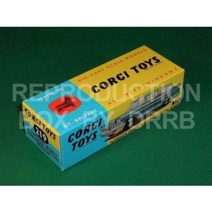 Corgi #219 Plymouth Sports Suburban - Reproduction Box by DRRB