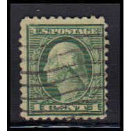 Used 543 1c George Washington Average Plus K3478