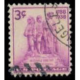 Used 837 3c Northwest Territory Fine M08183