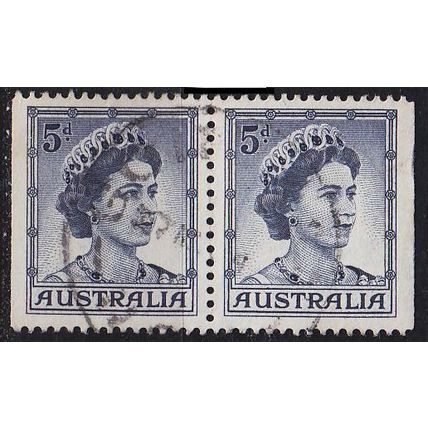AUSTRALIEN AUSTRALIA [1959] MiNr 0292 D rl ( OO/used ) [01] Paar