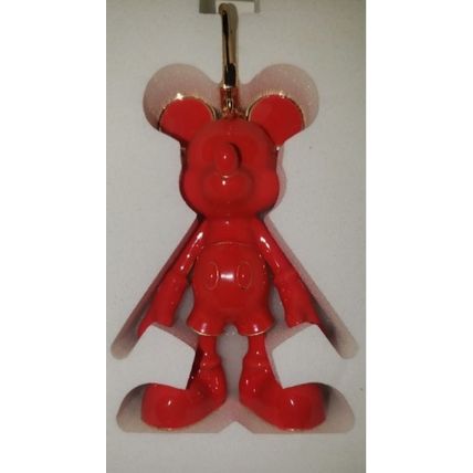 BAUBLEBAR X DISNEY MICKEY VALENTINE RED & GOLD BAG CHARM BACKPACK KEYCHAIN~NEW~