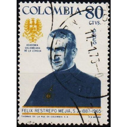 Colombia 1967 80c S.G.1187 Used