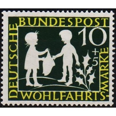 Germany. 1959 10pf+5pf S.G.1237 Unmounted Mint