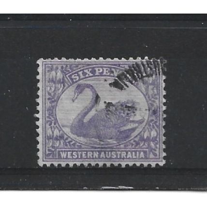 WesternAustralia.SG115 6d Bright Violet.Fine Used.Oct24