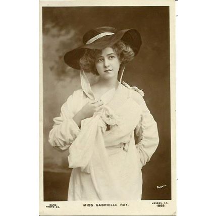 Theatre GABRIELLE RAY Postcard (Rapid 1858)