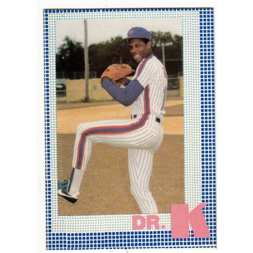 1985 Renata Galasso Dr. K Dwight Gooden limited rookie year card #12