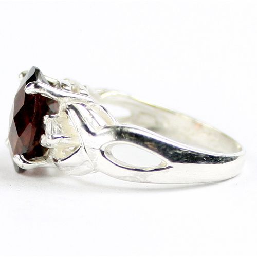 Mozambique Garnet, 925 Sterling Silver Ladies Ring, SR243