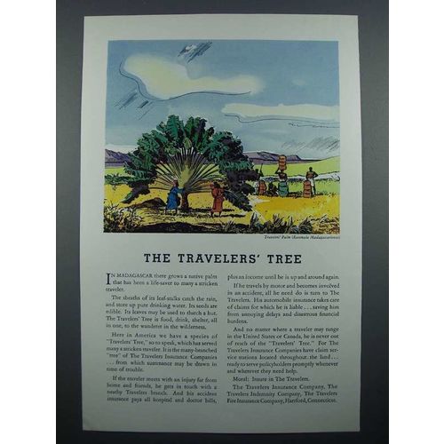 1935 Travelers Insurance Ad - The Travelers Tree