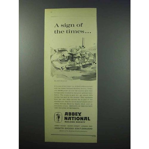1960 Abbey National Ad - A Sign Of The Times