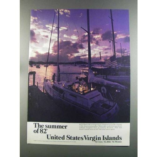 1982 United States Virgin Islands Ad - Summer of 82