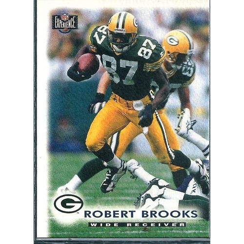 1996 Score Board NFL Experience Green Bay Packers Robert Brooks 46