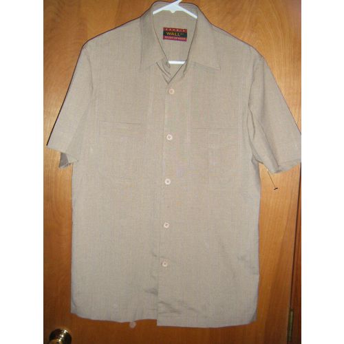 Wall St. - Grasim Ready To Wear SS Safari Style Shirt - Size 40 Chest